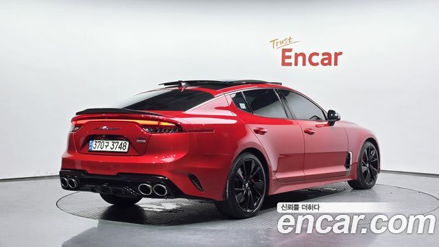 Kia Stinger из Кореи Encar