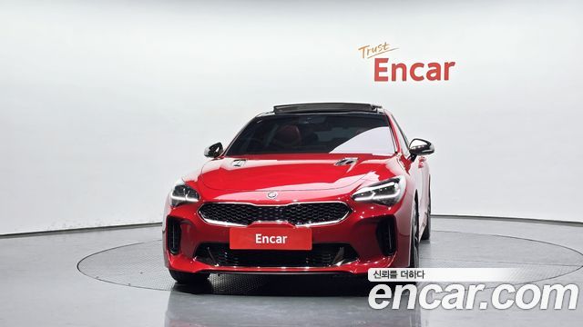 Kia Stinger из Кореи Encar