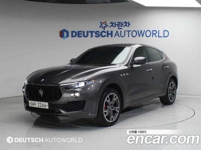 Maserati Levante из Кореи Encar
