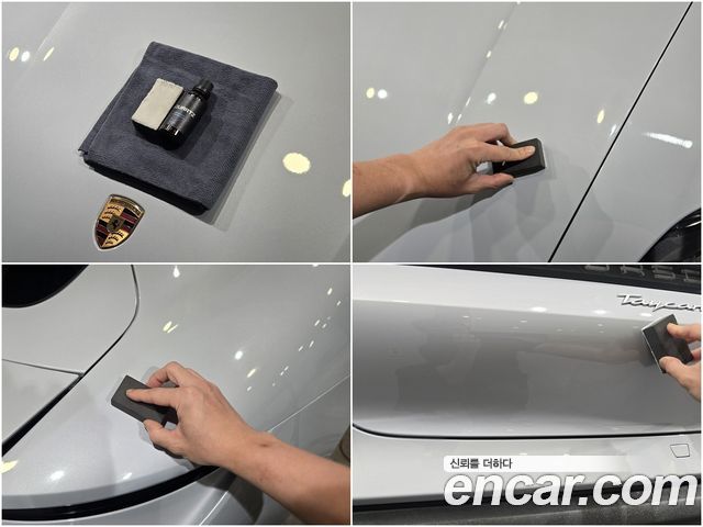Porsche Taycan из Кореи Encar
