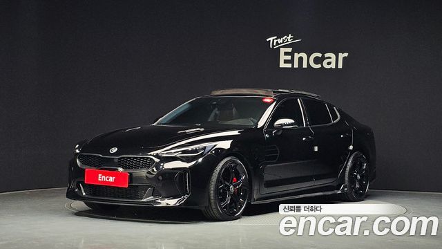 Kia Stinger из Кореи Encar