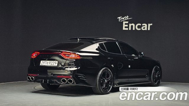 Kia Stinger из Кореи Encar