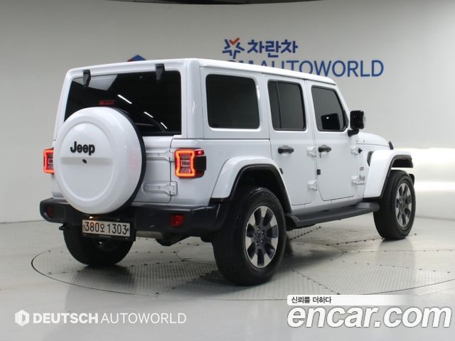 Jeep Wrangler 2.0 Overland 4Door — пробег 104 446 км — фото 2 из 5