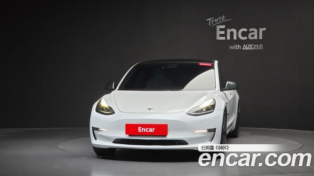 Tesla Model 3 из Кореи Encar