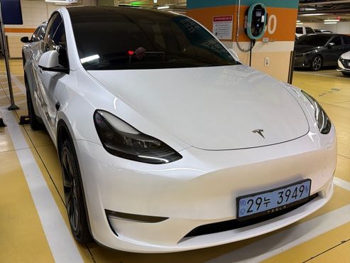 Tesla Model Y Long Range AWD — пробег 35 961 км — фото 1 из 5