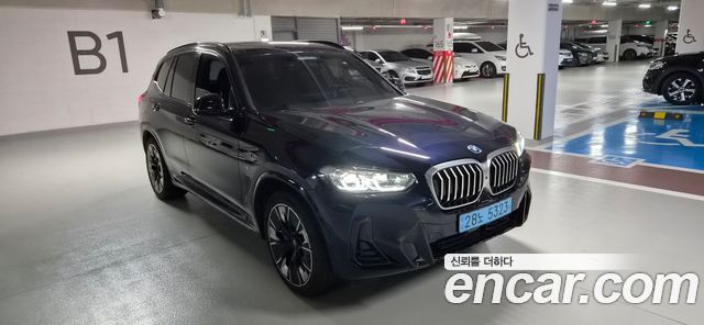 BMW iX3 из Кореи Encar