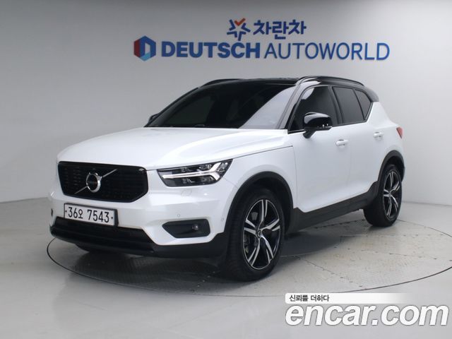 Volvo XC40 из Кореи Encar