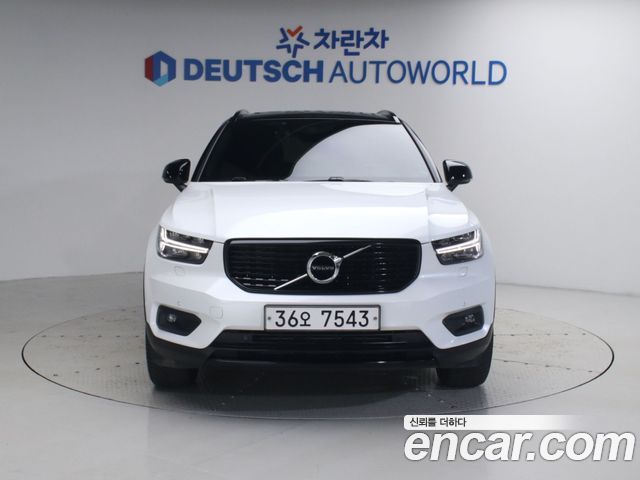 Volvo XC40 из Кореи Encar