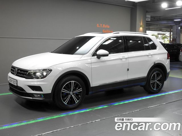 Volkswagen Tiguan из Кореи Encar