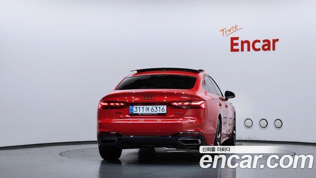 Audi A5 45 TFSI Quattro Premium Sportback — пробег 13 099 км — фото 4 из 5