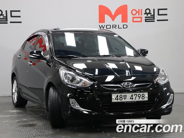 Hyundai Accent из Кореи Encar