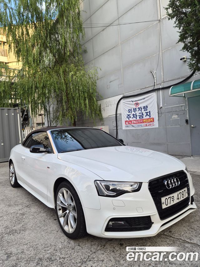 Audi A5 40 TFSI Quattro Cabriolet 8F7 — пробег 133 000 км — фото 3 из 5