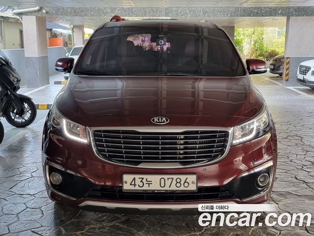 Kia Carnival из Кореи Encar