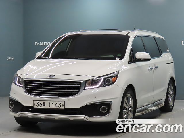 Kia Carnival из Кореи Encar