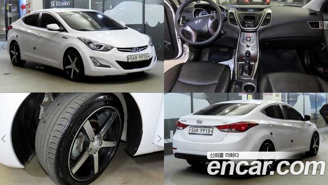 Hyundai AVANTE из Кореи Encar