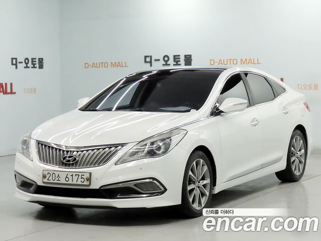 Hyundai Grandeur из Кореи Encar