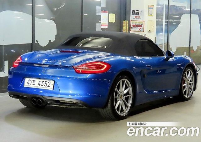 Porsche Boxster S 3.4 981 — пробег 38 475 км — фото 4 из 5