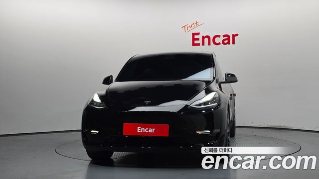 Tesla Model Y из Кореи Encar