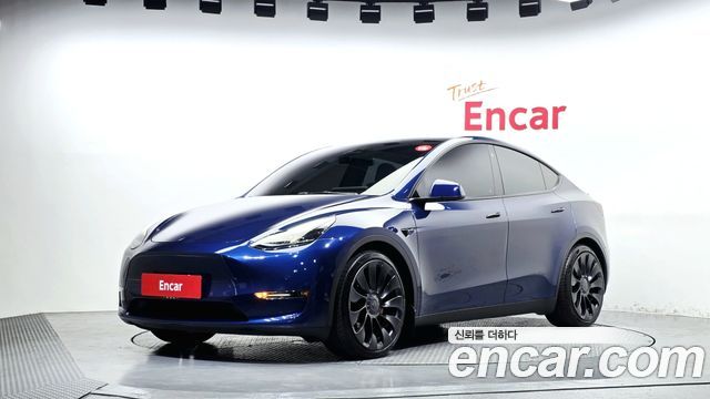 Tesla Model Y из Кореи Encar
