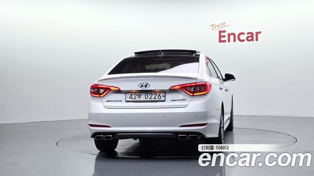Hyundai Sonata 2.0 Turbo Exclusive — пробег 75 871 км — фото 4 из 5