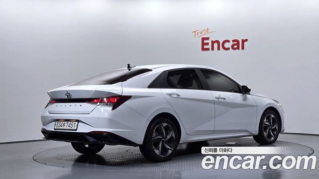 Hyundai AVANTE из Кореи Encar