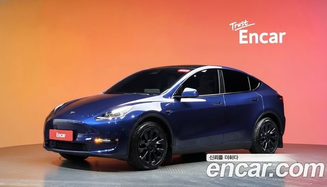 Tesla Model Y из Кореи Encar