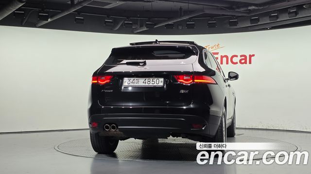 Jaguar F-PACE из Кореи Encar