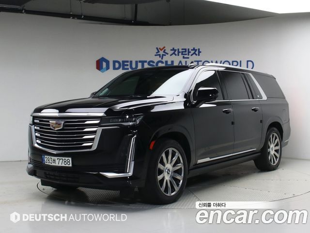 Cadillac Escalade 6.2 ESV ESV Premium Luxury Platinum — пробег 86 000 км — фото 1 из 5