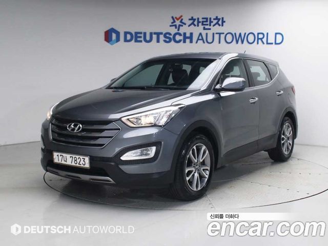 Hyundai Santafe Diesel(e-VGT) 2.0 2WD Morden — пробег 201 016 км — фото 1 из 5