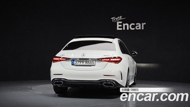 Mercedes-Benz C-Class C300 4MATIC AMG Line — пробег 52 457 км — фото 4 из 5