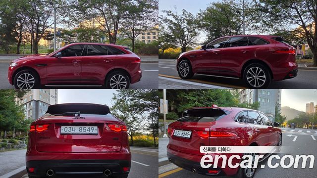 Jaguar F-PACE 35t R-Sport — пробег 113 306 км — фото 1 из 5
