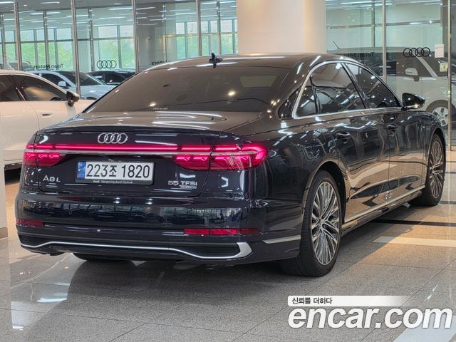 Audi A8 55 TFSI Quattro Premium LWB — пробег 66 419 км — фото 2 из 5