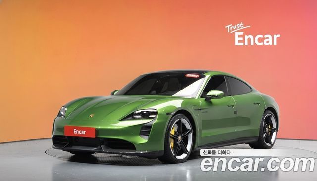 Porsche Taycan из Кореи Encar