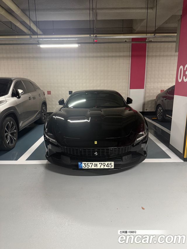 Ferrari Roma из Кореи Encar