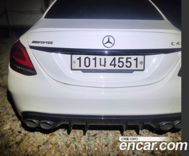 Mercedes-Benz C-Class из Кореи Encar