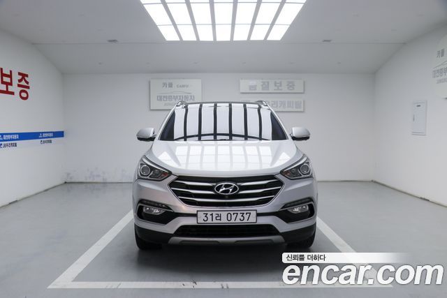 Hyundai Santafe из Кореи Encar