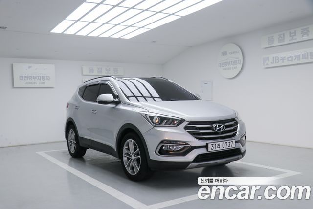 Hyundai Santafe из Кореи Encar