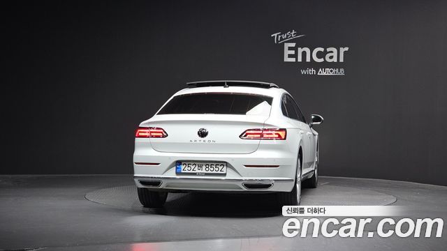 Volkswagen Arteon из Кореи Encar