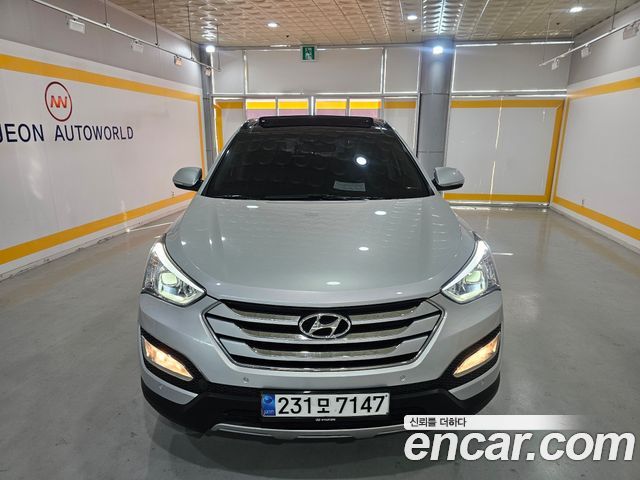 Hyundai Santafe Diesel(e-VGT) 2.0 2WD Premium — пробег 130 272 км — фото 3 из 5