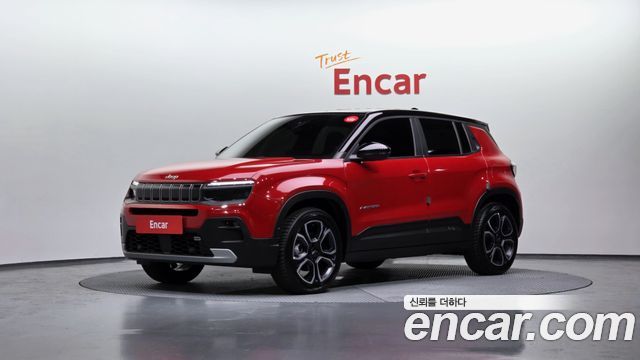 Jeep Avenger из Кореи Encar