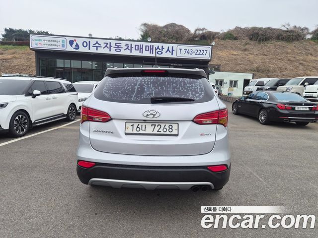 Hyundai Santafe Diesel(e-VGT) 2.0 4WD Premium — пробег 144 036 км — фото 4 из 5