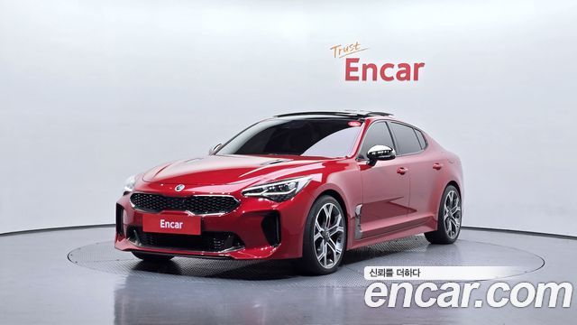 Kia Stinger из Кореи Encar