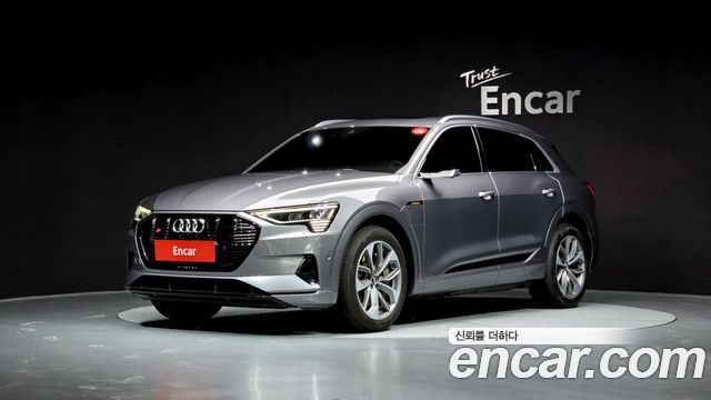 Audi e-tron из Кореи Encar