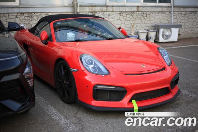 Porsche Boxster из Кореи Encar