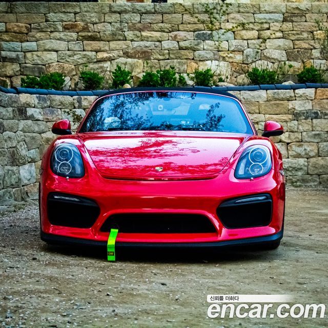 Porsche Boxster из Кореи Encar