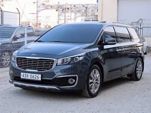 Kia Carnival Gasoline 9-seater Noblesse — пробег 97 543 км — фото 2 из 5