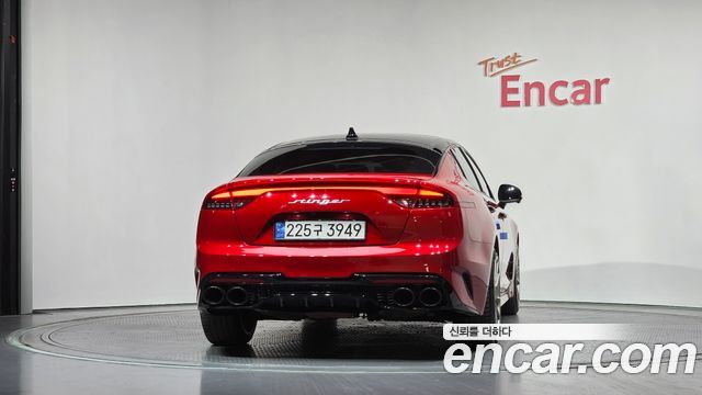 Kia Stinger из Кореи Encar
