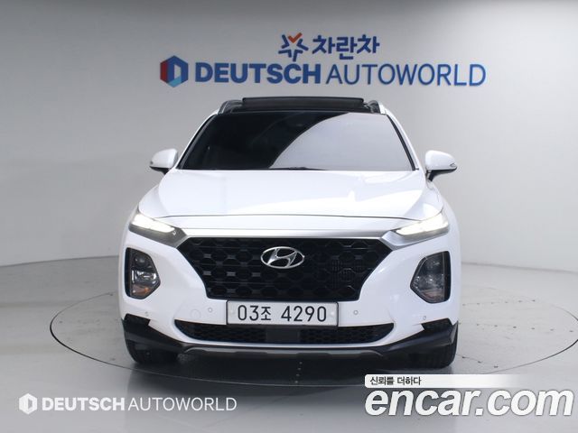 Hyundai Santafe из Кореи Encar