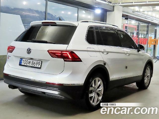 Volkswagen Tiguan из Кореи Encar