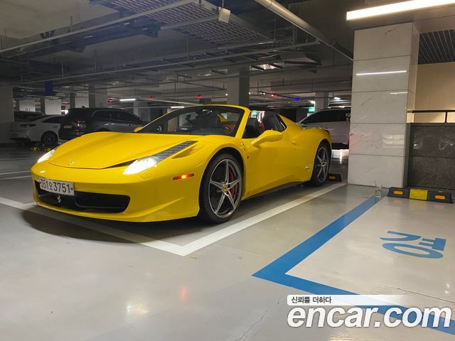Ferrari 458 из Кореи Encar